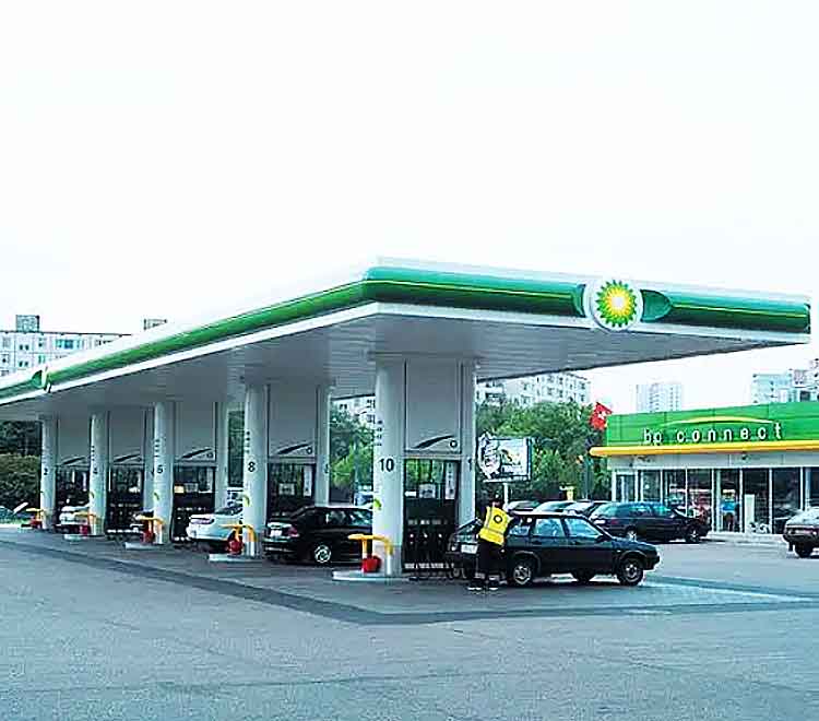 gas station