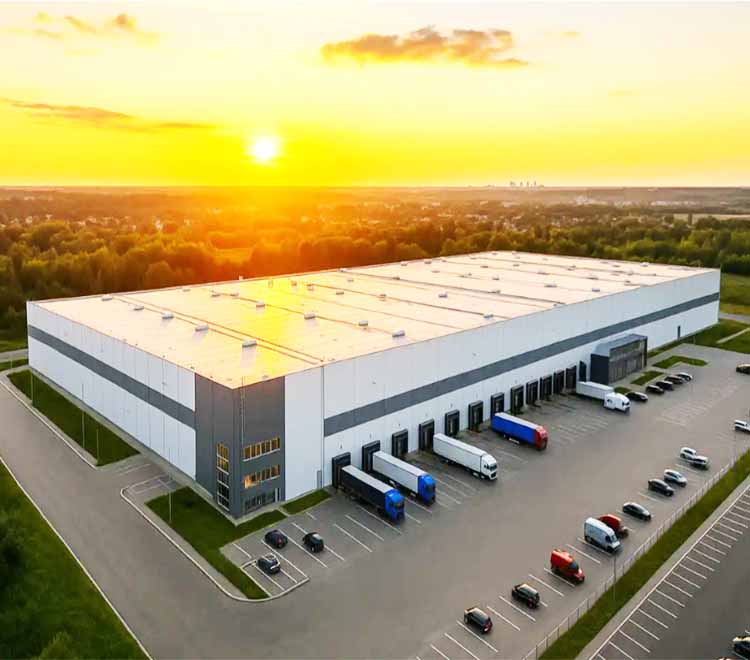 Logistics Center Steel Building